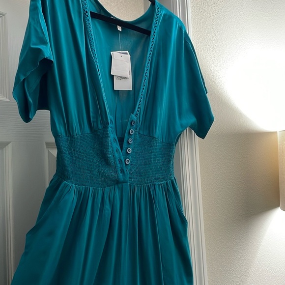 Teal jumper sz M brand new - Picture 2 of 3